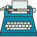 Typewriter Type Secretary Icon