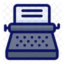 Typewriter Typing Writing Icon