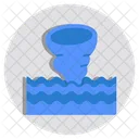 Typhoon Hurricane Windstorm Icon