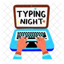 Typing Keyboard Laptop Icon
