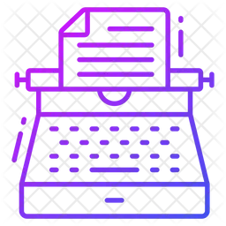 Typing machine  Icon