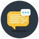 Chat Bubble Message Bubble Typing Message Icon