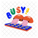 Typing  Icon