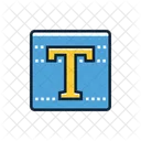 Typography Design Font Icon