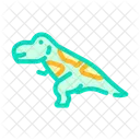 Tyrannosaurus Rex Dinosaur Icon
