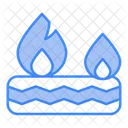 Tyre Burning Fire Icon