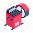 Car Machinery Garage Machinery Workshop Tools Icon