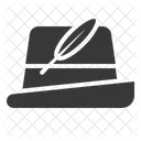Hat Feather Tyrolean Icon
