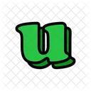 U Alphabet Buchstabe Symbol