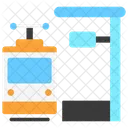 U Bahn Zuge Offentliche Verkehrsmittel Symbol