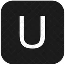 U letter  Icon