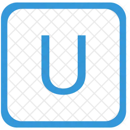 U letter  Icon