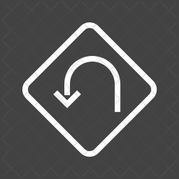 U-turn Icon