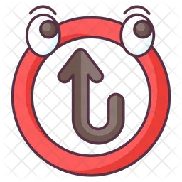 U-turn Arrow  Icon