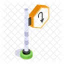 U Turn Turn Fingerpost Icon