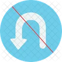 U turn  Icon