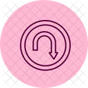 U Turn Pentaglow Icon