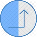 U Turn Left  Icon