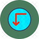 U Turn Left Left U Turn Icon