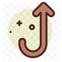 U-turn-Pfeil  Symbol