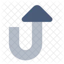 U Turn Up Icon