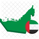 Map Flag Country Icon