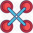 Uav Drone Quadcopter Icon