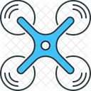 Uav Drone Quadcopter Icon
