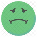 Ubelkeit Emoji Dagegen Symbol