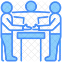 Ubereinstimmung Losung Dialog Symbol