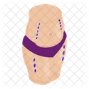 Übergewicht  Symbol