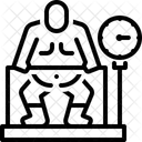 Übergewicht  Symbol