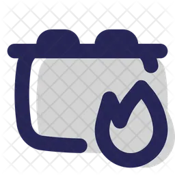 Überhitzung  Symbol