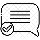 Überprüfen  Symbol