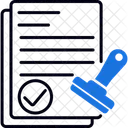 Geprufte Genehmigung Geprufte Bewertung Gepruft Icon