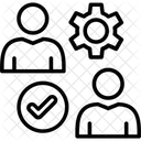 Uberprufung Bestatigung Genehmigung Symbol
