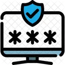 Verifizierung Authentifizierung Bestatigung Symbol