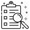 Checkliste zur Überprüfung  Icon