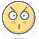 Uberraschter Emoji Uberraschtes Gesicht Uberrascht Symbol