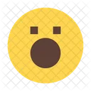 Uberraschung Emoticon Smileys Icon