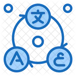 Viele Sprachen übersetzen  Symbol