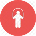 Kind Seilhupfen Mensch Symbol