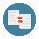 Datei Ubertragung Austausch Symbol