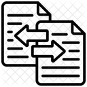 Dateiubertragung Datei Ubertragung Symbol