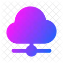 Server Cloud Netzwerk Symbol