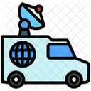 Übertragungswagen  Symbol