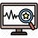 Uberwachung Statistik Reputation Symbol