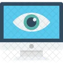 Uberwachung SEO Monitor Symbol