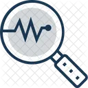 Uberwachung Analyse Diagramm Symbol