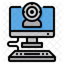 Uberwachungskamera CCTV Computer Icon